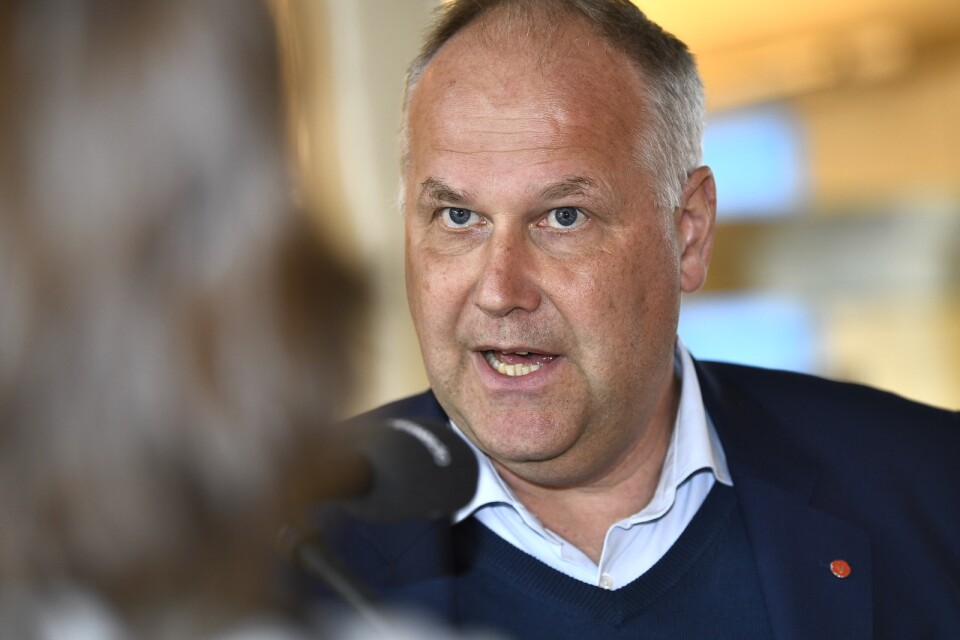Vänsterpartiets partiledare Jonas Sjöstedt. Arkivbild.
