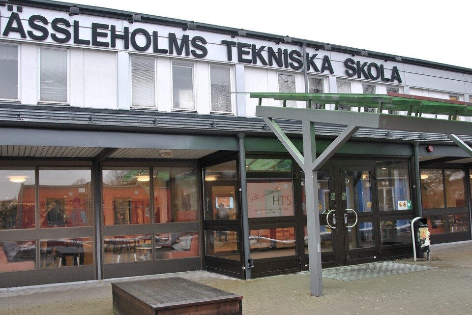 Hässleholms tekniska skola, HTS. Foto: Arkiv