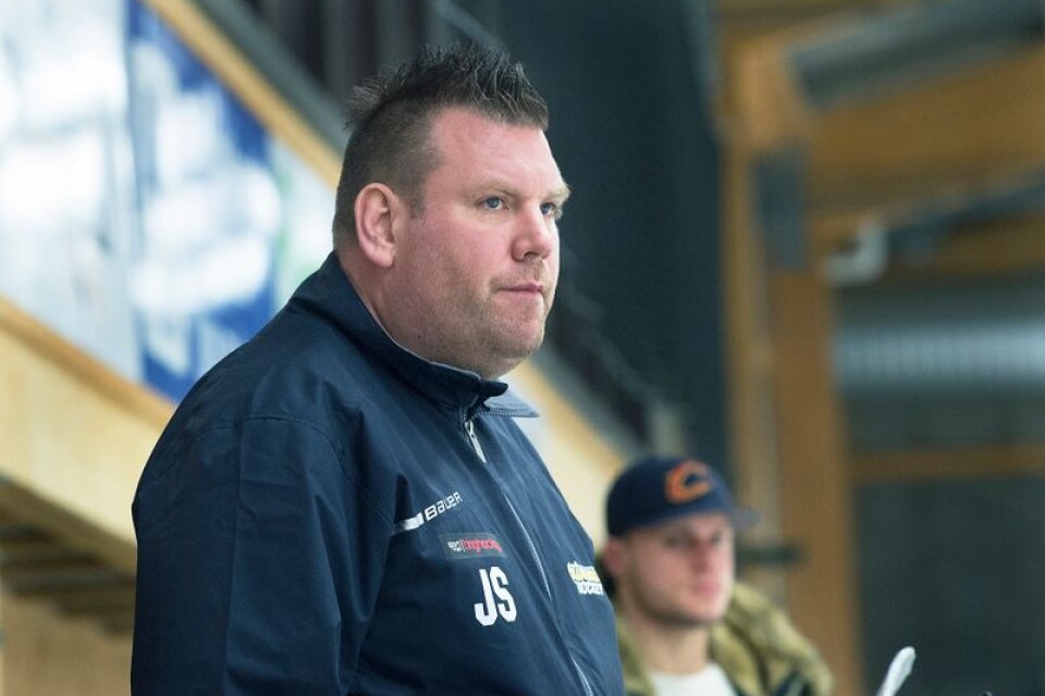 Johan Sandmark tränare Glimma hockey