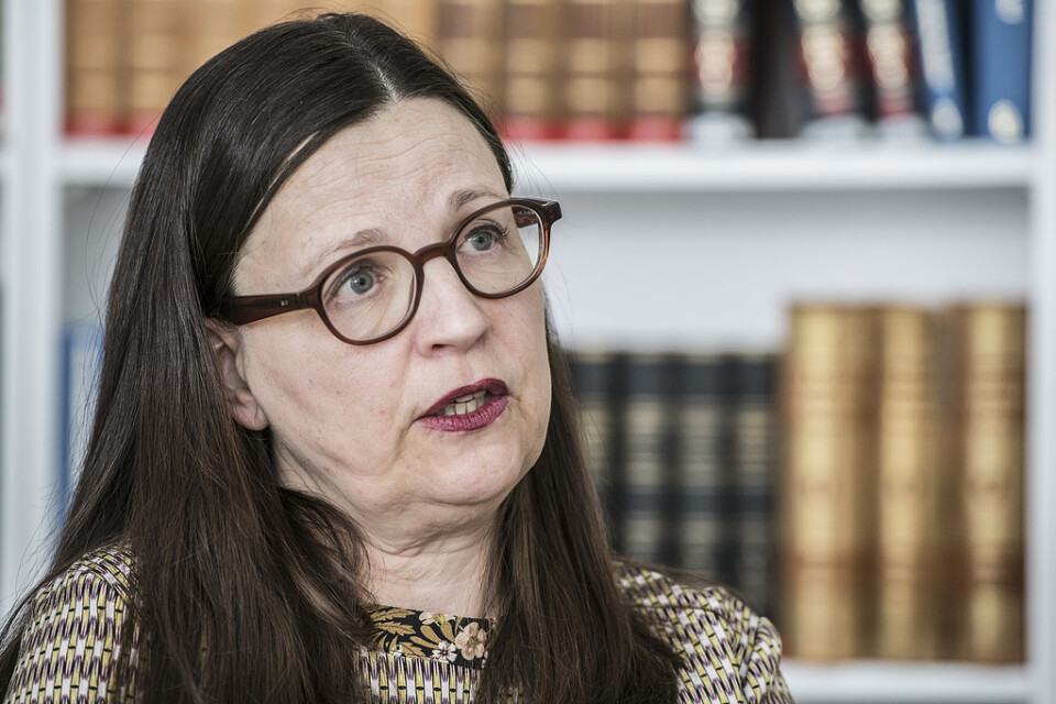Utbildningsminister Anna Ekström (S) öppnar för obligatorisk sommarskola. Arkivbild.