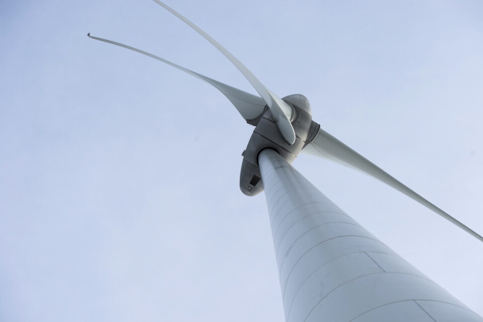 Ett finländskt energibolag ska undersöka havsbotten norr om Åland för en planerad vindkraftspark. Arkivbild.
