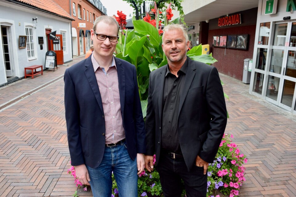 Lars Nyström och Jörgen Lidfeldt, SD
