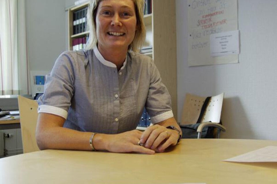 Mia Johansson, verksamhetschef för förskolorna i Älmhult.