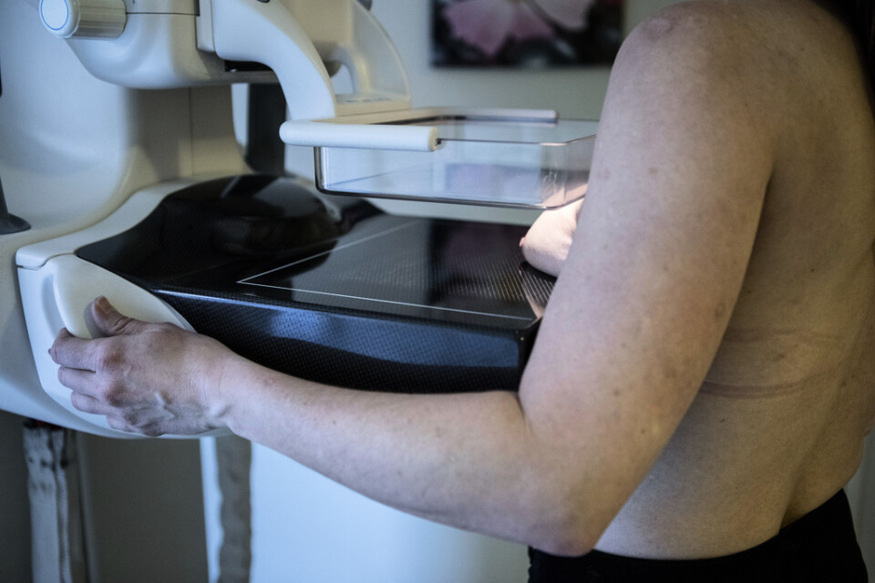 Att mammografiundersökningar har kommit igång igen efter pandemin är en trolig förklaring till att antalet upptäckta tumörer ökade under förra året. Arkivbild.