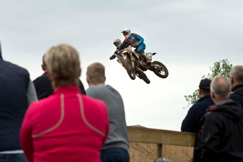 Motocross-SM på Bogebanan blev en höjdare för publik och åkare. Foto: Pernilla Rudenwall