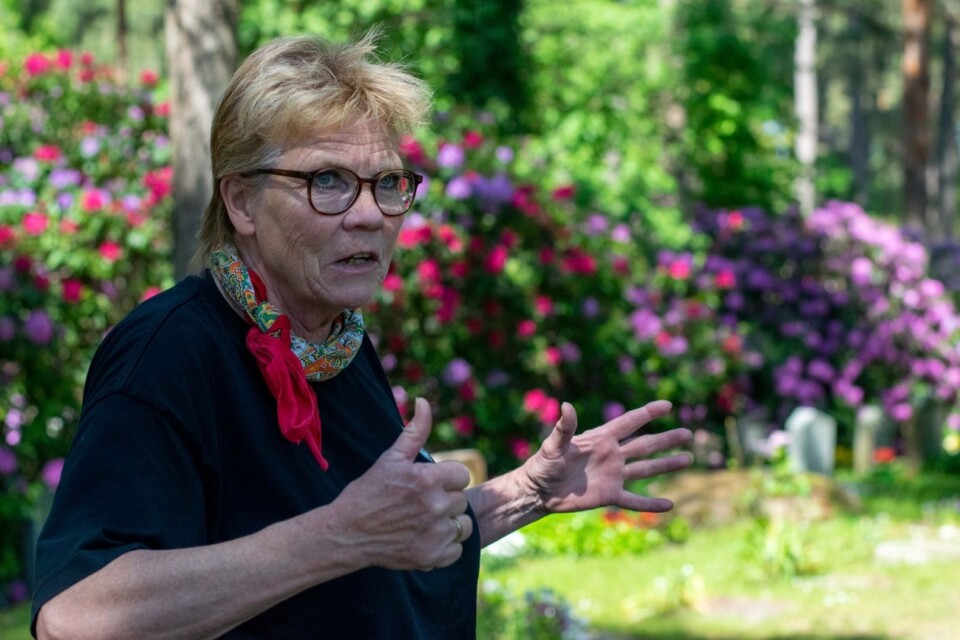 Birgitta Linåker, kyrkogårdschef