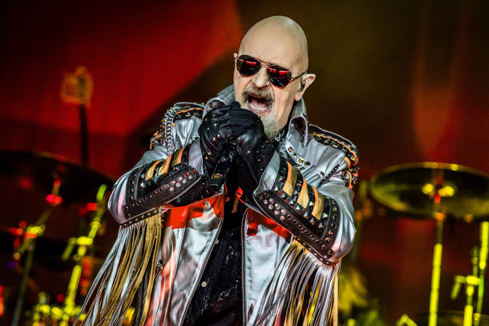 Judas Priests frontman Rob Halford. Arkivbild.