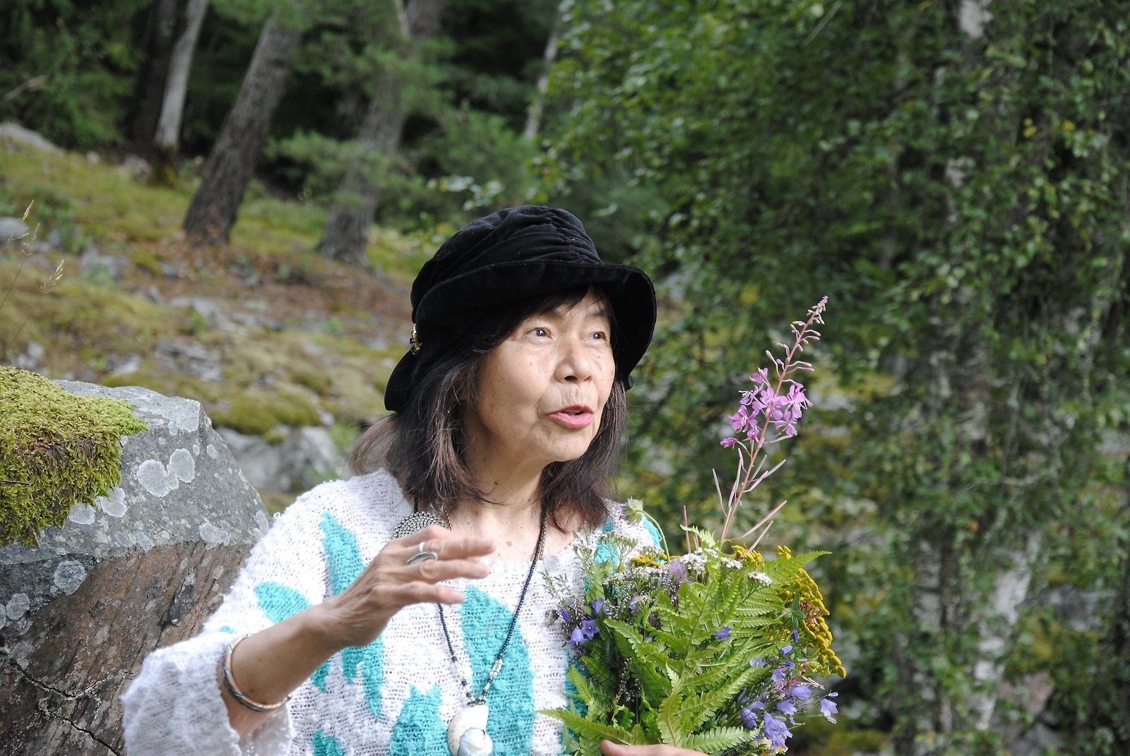 Fukiko Nakabayashi hämtar inspiration från naturen.