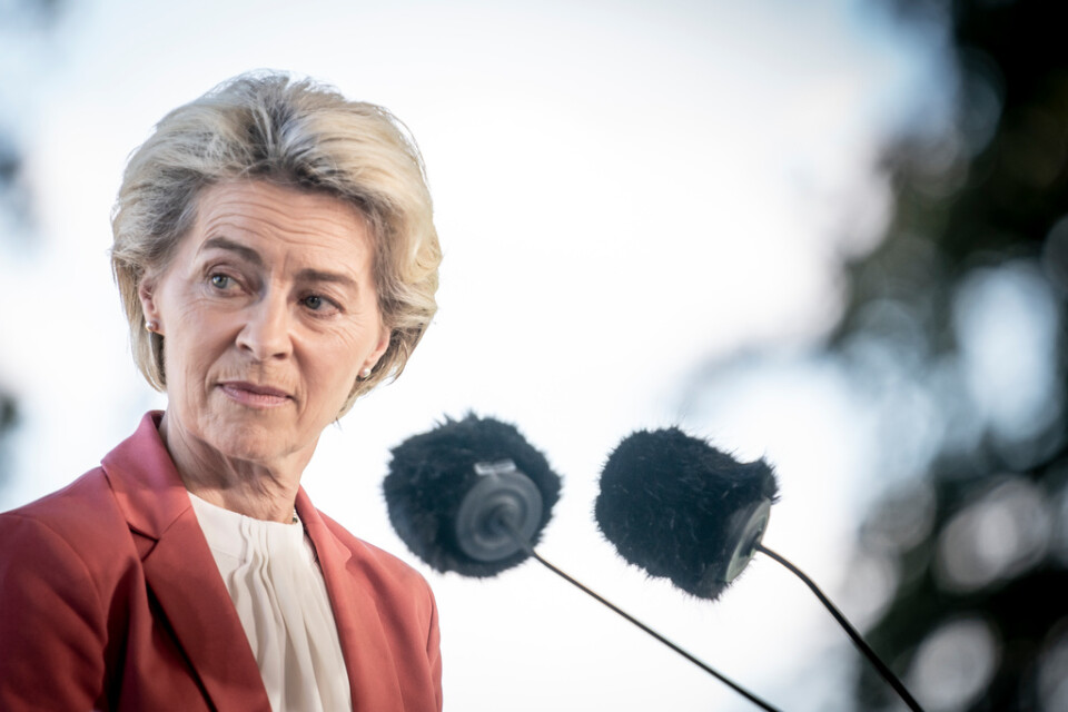 EU-kommissionens ordförande Ursula von der Leyen ska lägga fram sina planer för det kommande året i ett tal i EU-parlamentet i Strasbourg den 14 september. Arkivbild.