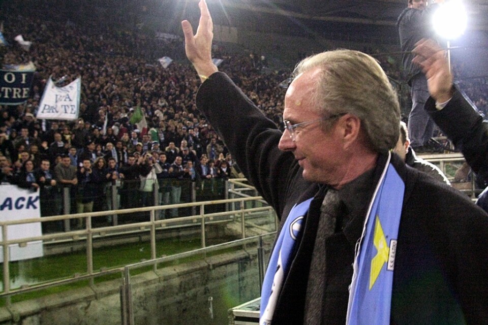 Senast Lazio vann nio raka matcher i Serie A var säsongen 1998–1999 då Sven-Göran Eriksson var tränare i klubben. Arkivbild.