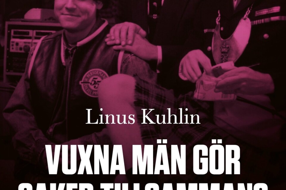 Omslaget på Linus Kuhlins kommande bok om Killinggänget. Pressbild.